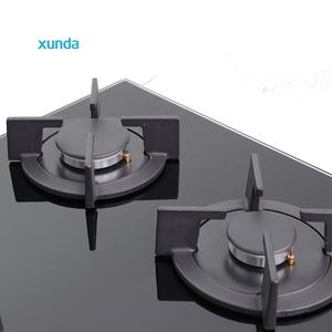 Table de cuisson à gaz encastrable Xunda 4 brûleurs <span class=keywords><strong>en</strong></span> verre noir, <span class=keywords><strong>cuisinière</strong></span> à gaz GPL avec boutons <span class=keywords><strong>en</strong></span> métal, idéale pour la maison et l'hôtellerie - Vente chaude - Product Image 5