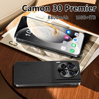 Smartphone de jeu Android 14 Camon30 Premier 2025 4G 5G, téléphone mobile avec processeur Deca Core, 16+1 To de stockage, alternative économique au Camon 30 Pro
