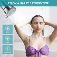 Pommeau de Douche Filtrant 15 Étapes à 5 Modes Haute Pression pour Élimination du Chlore et de l'Eau Dure – Usage Domestique – Offre Spéciale