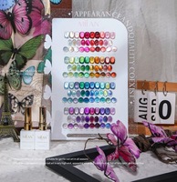 Ensemble de gel pour ongles 24 couleurs Moonlight Cat Eye Gel UV non toxique sans TPO sans HEMA longue durée avec source de lampe LED