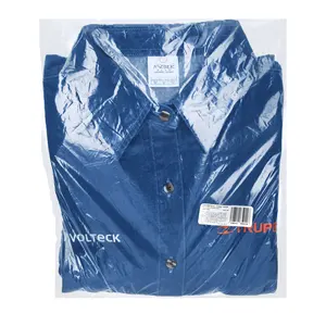 Camicia in denim a maniche lunghe da donna Truper, tinta unita, casual, con bottoni frontali, vestibilità regolare, lavabile, blu, per la primavera - Product Image 1