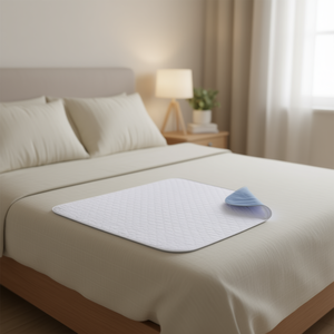 Protector de colchón reutilizable de 34 x 36 pulgadas, súper absorbente, lavable, para incontinencia en adultos, funda para colchón - Product Image 2