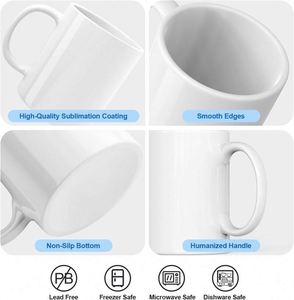 Custom logo 11 oz 15oz Ceramic Mugs Gifts Giveaways Promotional Ceramic Coffee <b>Cup</b> Printed Customized Ceramic Mug Manufacturer - Product Image 3