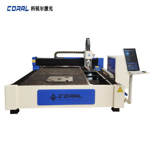 Máquina de Corte Láser de Fibra CNC HONGSHENGDA 3015A-BJ400-3000W Personalizada de Fábrica para Metal AI/PLT de Alta Precisión con Enfriamiento por Agua - Product Image 1