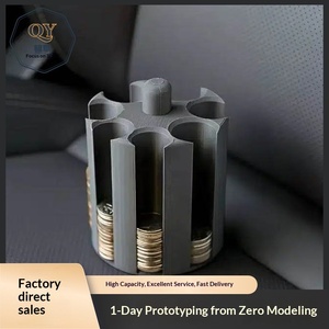 Portavasos y Organizador de Monedas para Coche, Impresión 3D Transfronteriza, <span class=keywords><strong>PLA</strong></span>, Poligonal, Ahorra Espacio, Desmontable, Ecológico, Estilo Moderno y Único, Regalo - Product Image 5