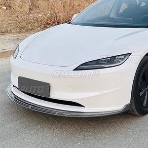 สำหรับ Tesla Model 3 2024+ อุปกรณ์ตกแต่งภายนอกรถยนต์ ชุดแต่งกันชนหน้า สปอยเลอร์ ดิฟฟิวเซอร์ ป้องกันกันชน ชุดแต่งรอบคัน - Product Image 4