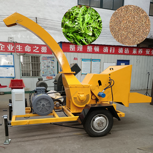 Pulverizador de tronco de rama móvil ambiental astilladora de madera componentes de núcleo de engranaje alta capacidad 3 T/h-4 t/h duradero para uso en jardín - Product Image 4