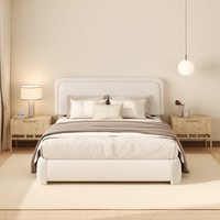 Luxuriöses, umwandelbares Samtbettgestell mit verstellbarem Boxspring, hochdichter Polsterplatte und zwei Massagemotoren