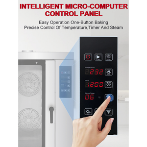 Four de cuisson à convection Commercial électrique <span class=keywords><strong>et</strong></span> <span class=keywords><strong>gaz</strong></span> 10 plateaux moteur fourni four à air chaud multifonction Machines à fruits <span class=keywords><strong>moins</strong></span> <span class=keywords><strong>cher</strong></span> - Product Image 4