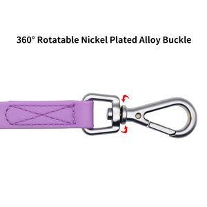 Fabrika teslimat ağır PVC köpek eğitim tasma su geçirmez <span class=keywords><strong>Large</strong></span> 30FT 15FT 10FT 5FT büyük küçük köpekler için hatırlama uzun kurşun - Product Image 3