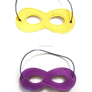 ทำจากผ้าสักหลาดที่นุ่มและมาพร้อมกับแถบยางยืดง่ายต่อการสวมใส่หน้ากากปิดตาของซูเปอร์ฮีโร่ - Product Image 4