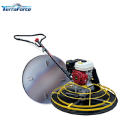 Machine à lisser le béton à essence 5,5/7,5 CV avec moteur Honda, plateau de 100 cm, finisseur de surface en béton haute efficacité