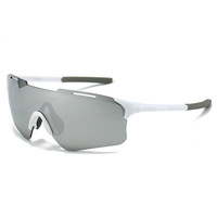 Lunettes de soleil de sport photochromiques de marque 2026 pour usage extérieur, unisexe, coupe-vent, lunettes de cyclisme, verres PC UV400
