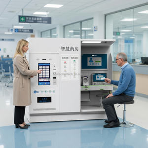 Báscula Médica Huasheng para Medir Peso, Estatura e IMC, con Índice de Masa Corporal, IA Inteligente, Kiosco Médico para el Cuidado de la Salud HS-S550 - Product Image 3