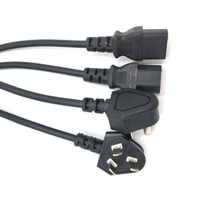 Cable de alimentación de 1,5 m, cable de extensión para ordenador, enchufe tipo C de PVC, uso conveniente - Product Image 4