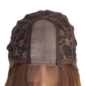 Pelucas Sintéticas con Frente de Encaje Pequeño, Cabello Lacio Rubio, Estilo Bob <span class=keywords><strong>Corto</strong></span>, Pelucas de Encaje sin Pegamento - Product Image 4