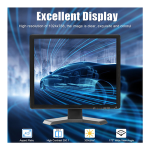 Wall Mount TFT <b>LCD</b> Security CCTV <b>Monitor</b> 1024x768 4:3 Resolution Color Display Screen Pc <b>Lcd</b> Hd Cctv <b>Monitor</b> - Product Image 4