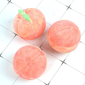 shiyan peach bath bomb supplier fruit flavor customizable bubble