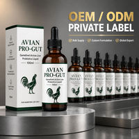 Supplément Probiotique Herbal pour l'Équilibre Intestinal des Volailles – Poudre de Probiotiques pour Poulets, Additif Alimentaire pour l'Équilibre Intestinal de la Volaille