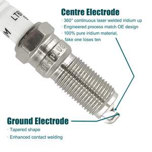 หัวเทียนอิริเดียมแบบร้อน ชุด 4 ชิ้น AYFS22FM SP-411 เหมาะสำหรับเชฟโรเลต โคโลราโด อิมพาลา มาลิบู คามาโร ปี 2013-2021 - Product Image 5