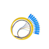 SC/LC UPC/APC SX DX Conectores de fibra óptica Cable de red doméstica Cable de conexión para comunicación de fibra a la red doméstica