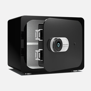 Morgie new design small security safe box locker hotel safe box fingerprint safety box for home