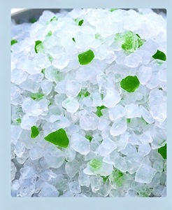 Arena para Gatos de Gel de Sílice de Manzana, Color Verde, Desodorizante, Ligera, de Larga Duración, Fabricada por OEM - Product Image 2