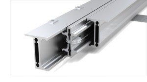 Glissière en aluminium professionnelle de la série T98 pour bureau Capacité de charge 198lb Installation facile pour une utilisation en cuisine - Product Image 2