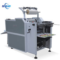 Machine de laminage à chaud semi-automatique à haute brillance YYFM520