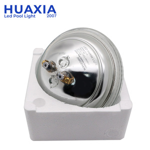 <span class=keywords><strong>Ampoule</strong></span> LED de <span class=keywords><strong>piscine</strong></span> HUAXIA Standard PAR56 en verre, étanche IP68, 12V 24W, RVB à changement de couleur, lampe de remplacement subaquatique pour niche - Product Image 5