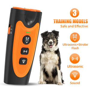 Tize 최신 초음파 개 훈련 좋은 행동 장치 개 수피 제어 리 펠러 개 손전등으로 음파 억제 - Product Image 2