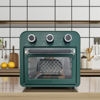 Four de friteuse à air multifonction 1300w de vente chaude pour toast, déshydrateur 11-20l friteuse à air multicapacité