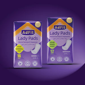 Coussinets de protection contre l'incontinence légère personnalisés AdFit Coussinets hygiéniques jetables pour femmes bon marché d'usine - Product Image 2