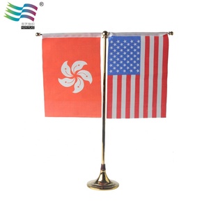 Gahumi, precio más barato, Bandera <span class=keywords><strong>de</strong></span> mesa electoral <span class=keywords><strong>de</strong></span> Malasia con soporte y poste, Bandera <span class=keywords><strong>de</strong></span> escritorio <span class=keywords><strong>de</strong></span> empresa personalizada - Product Image 3