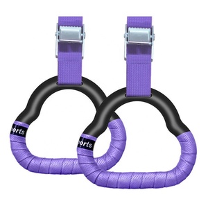 <span class=keywords><strong>Barre</strong></span> de <span class=keywords><strong>Trapeze</strong></span> Robuste pour Exercices à Domicile pour Enfants Anneaux de Traction Anneaux Suspendus pour Entraînements - Product Image 6