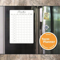Petualangan Kalender Indah Setiap Bulan-Kalender Meja Cetak Digital LCD Kertas Putih dengan Fungsi Jam Promosi Eksklusif