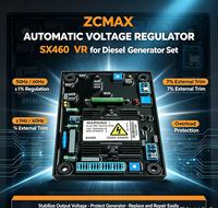 Régulateur de tension automatique ZCMAX SX460 AVR pour groupe électrogène diesel sans balais Stamford
