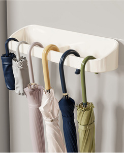 Soporte de Suelo Moderno para Sombrilla, de Plástico, de Una Sola Cara, Capacidad para 4 Piezas, Acabado con Recubrimiento en Polvo, Temática Artística, Función Todo en Uno - Product Image 1