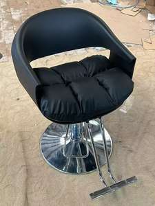 Fauteuils de barbier légers de haute qualité à prix bas, avec sièges en cuir et bases en métal - Product Image 5