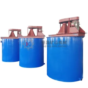 Double Single Impeller Leaching Agitation Tank Gold CIP Plant Mineral Lithium Oxide Copper Ore Slurry Mixing Tank With Agitator