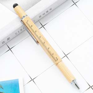 Nuevo Lápiz Óptico Multifuncional de Bambú de Primera Calidad Personalizado para Escribir en Tablets, Teléfonos y Papel, para Uso Diario Personalizado o como Regalo - Product Image 2