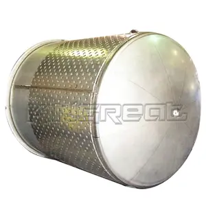 Conical Honeycomb Jacket Storage Tank for Winery storage and fermentation