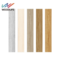 Beliebte weiße dunkelgraue Eiche 6mm dicke wasserdichte Fischgräten muster Fishbone Click SPC Floor ing Plank