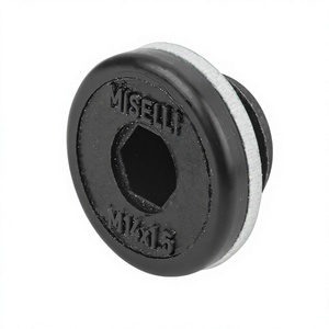 K0450 สกรูปลั๊กแบบไม่มีช่องระบายอากาศ เทอร์โมพลาสติก สีดำ - Product Image 1