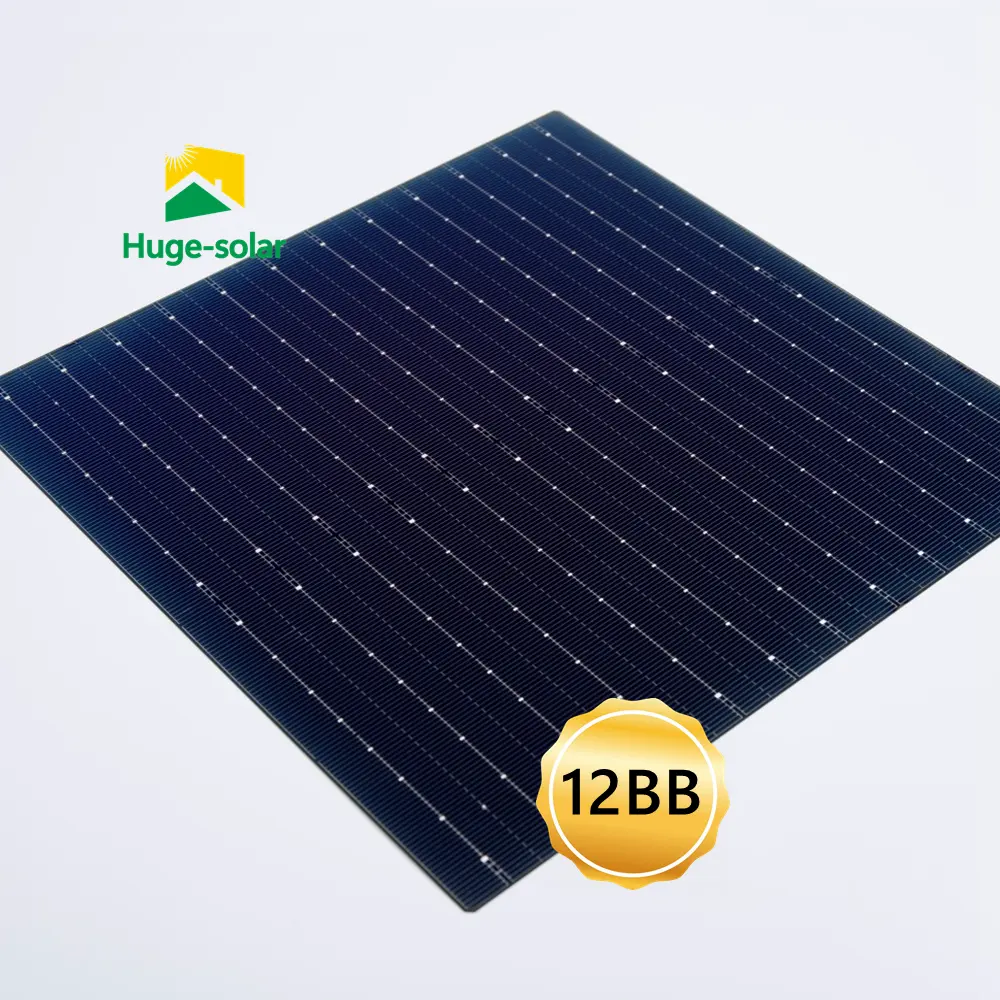 RIESIGE SOLAR Professional Factory liefert direkt Mono-Solarmodule Silizium wafer für Solarzellen 210mm mit TÜV/CE-Zertifizierung