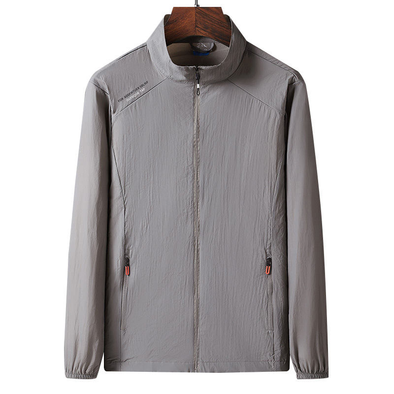 Gris claro FJ-CSL2228 [Ligeramente arrugado, repelente al agua]