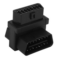 OBDII 16Pin B Type 1/2 Extension Cable Plug OBD2 Adapter One to Two 16 Core 16 Pin