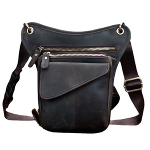 Bolso Ando de Cuero Genuino, Bolso de Cintura Vintage de Piel de Vaca, Bolsa para Teléfono con Clip para Cinturón para Hombre - Product Image 5