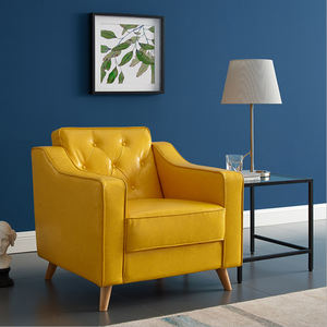 Sofá de cuero amarillo, canapé <span class=keywords><strong>Banken</strong></span>, Divano, conjunto de sofá de Letto, muebles baratos para sala de estar - Product Image 5