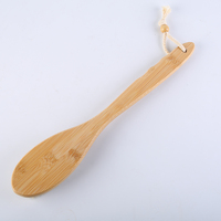 Poils naturel brosse sèche exfoliation longue poignée bois corps Massage épurateur luffa et bambou bain brosses de nettoyage pour la peau